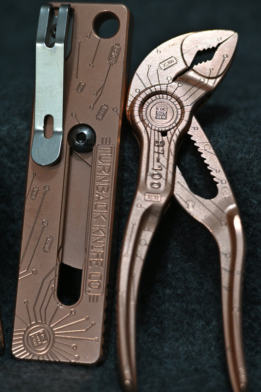 PCB Cobras & Turn Back Knife Copper Combo