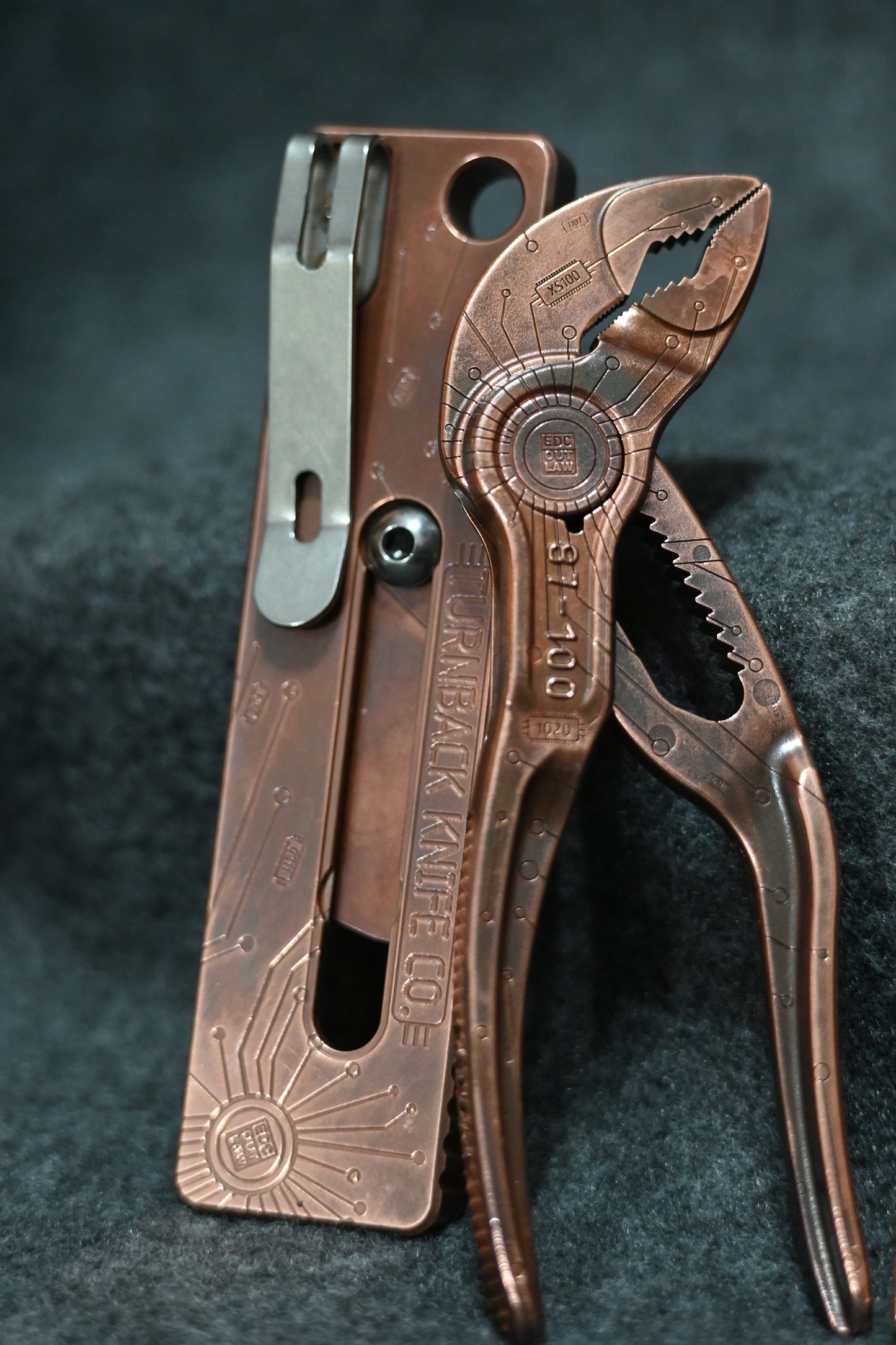 PCB Cobras & Turn Back Knife Copper Combo