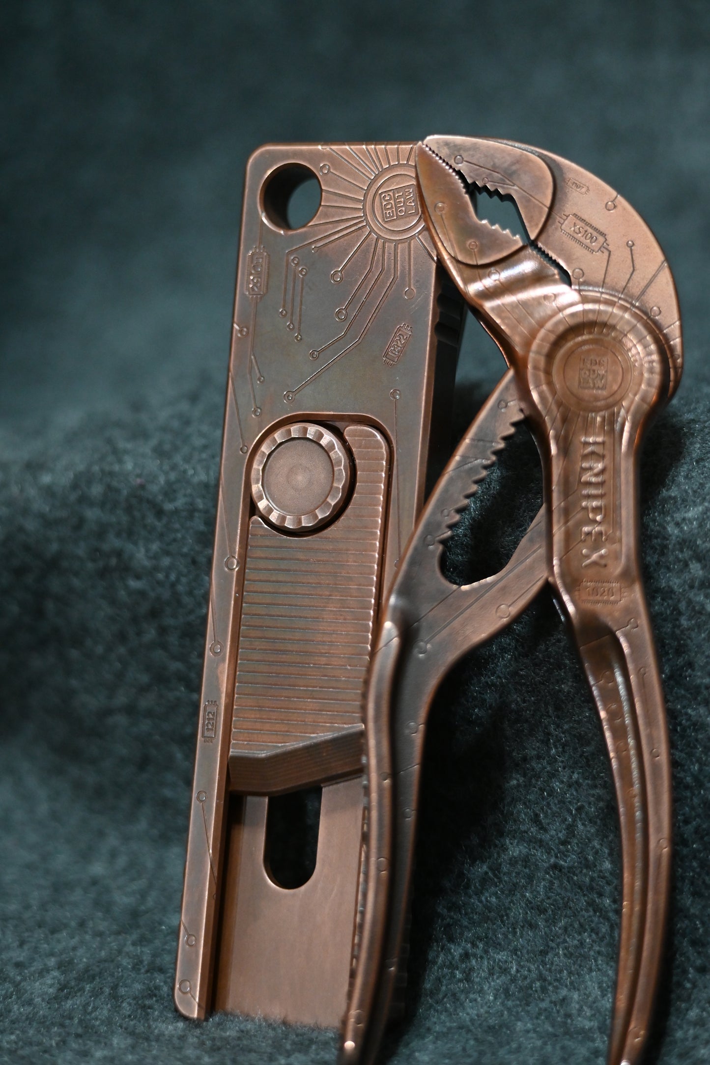 PCB Cobras & Turn Back Knife Copper Combo