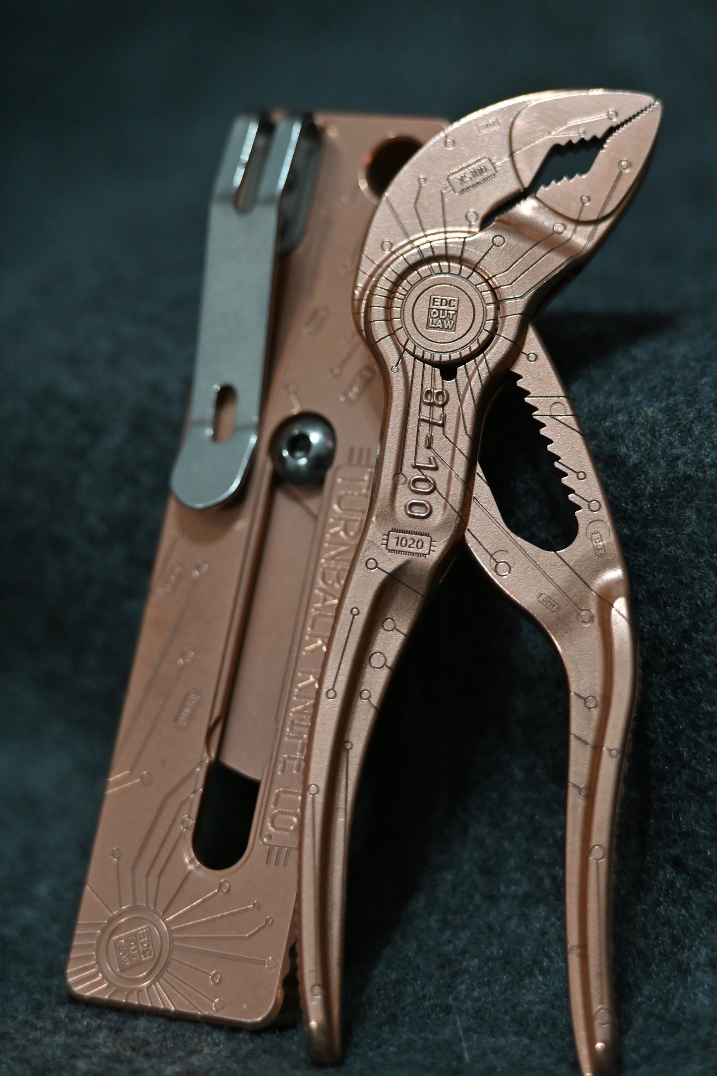 PCB Cobras & Turn Back Knife Copper Combo